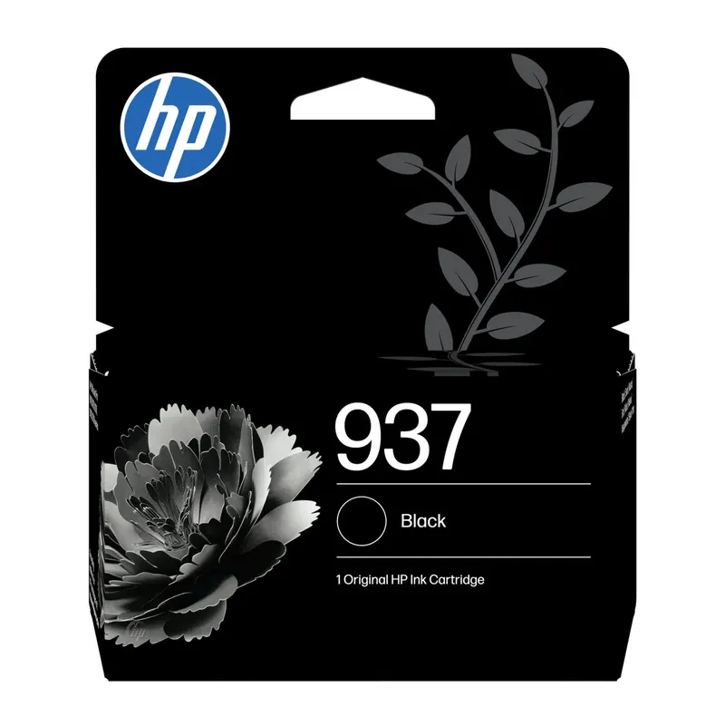 Oryginalny wkład z czarnym atramentem HP 937