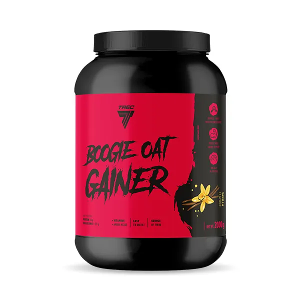Odżywka węglowodanowo-białkowa BOOGIE OAT GAINER - Smak waniliowy - 2000 g