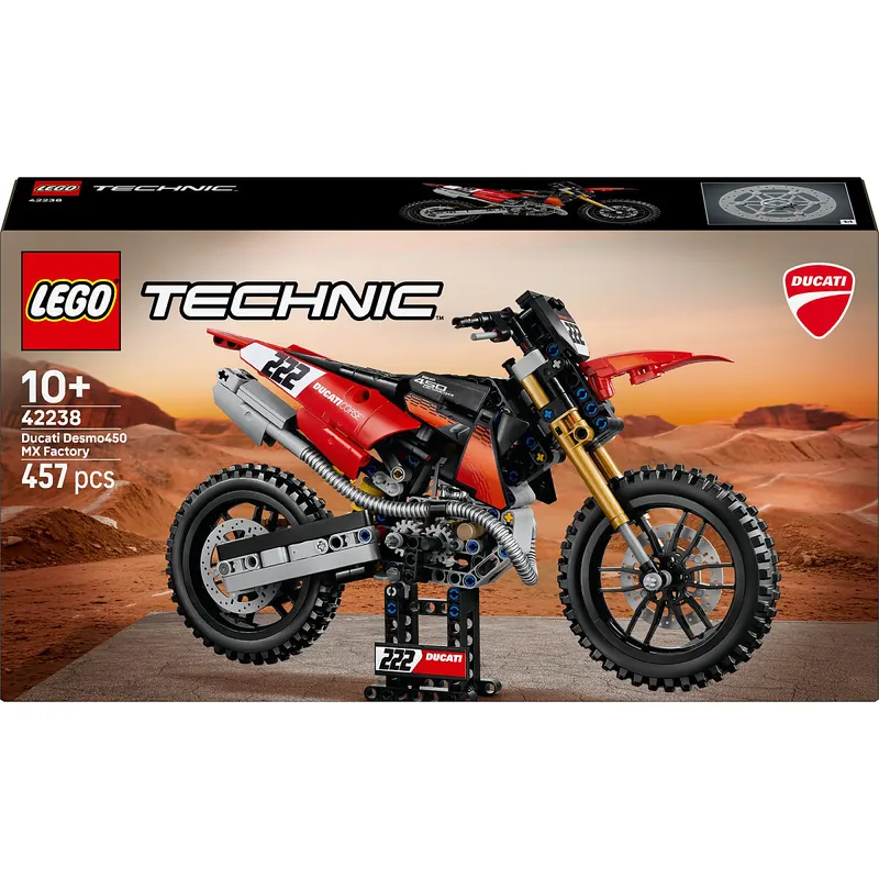 Klocki LEGO Technic Motocykl Ducati Desmo450 MX Factory 42238