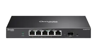 TP-LINK Przełącznik Omada Easy Managed, 5 portów 2,5G w tym 4 porty PoE++ i 1 slot SFP+ 10G