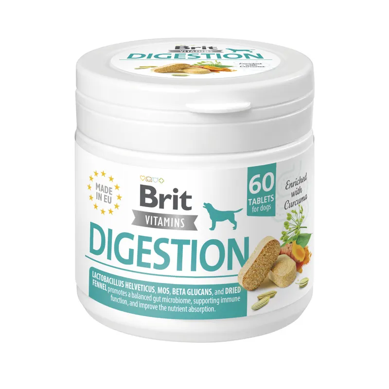Brit Vitamins Digestion Support - 60 tabletek