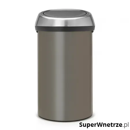 BRABANTIA - Kosz Touch Bin 60 l - platynowy