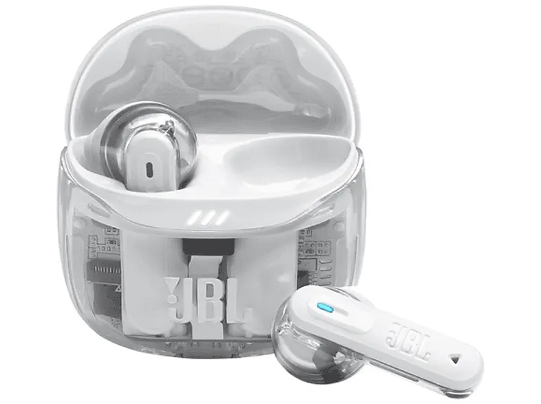 Słuchawki bezprzewodowe JBL Tune Flex 2 Ghost Edition Biały