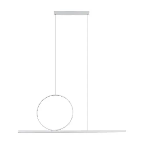 Smukła lampa wisząca LINEO LED 11885 Nowodvorski 39W 3000K elegancka listwa świetlna do jadalni i kuchni