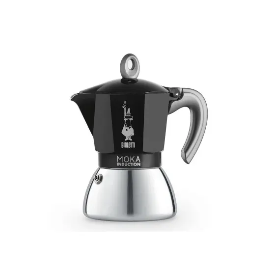 Kawiarka Bialetti Moka Induction Black 6 cups