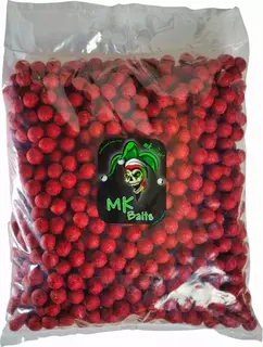 MK Boilie Strawberry 20mm 5kg Natychmiastowo aktywne przynęty