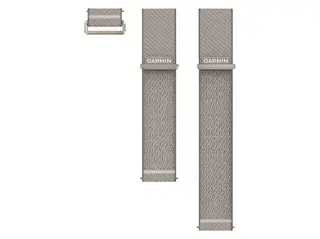 Pasek do zegarka GARMIN Nylonowy z mechanizmem szybkiego odłączania 24 mm Szary