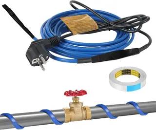 TERMOSTAT GRZEWCZY 5 5M 25W M SAMOREGULUJĄCY WODOSZCZELNY OCHRONA RURY