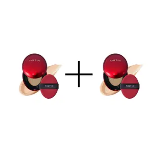 TIRTIR Mask Fit Red Cushion SPF 40 PA++ Podkład w Poduszce 23N Sand Mini 4,5g 1+1
