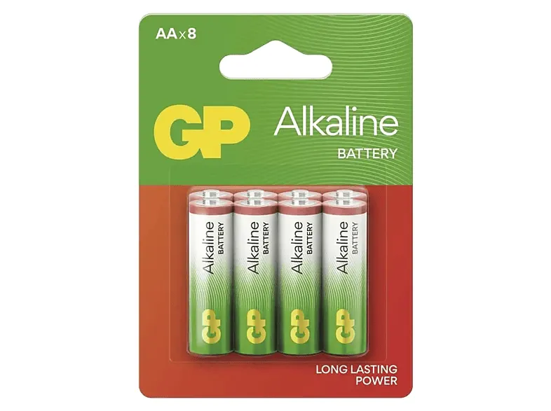 Bateria alkaliczna GP Red Alkaline AA LR6 8szt.