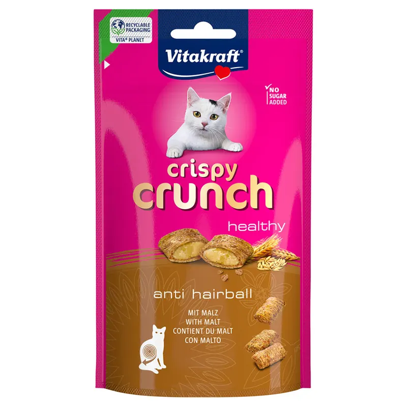 Vitakraft Crispy Crunch, ze słodem - 60 g