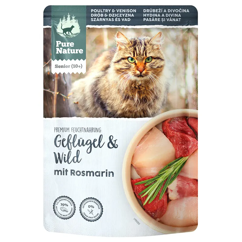 Pure Nature Senior Cat - 12 x 85 g