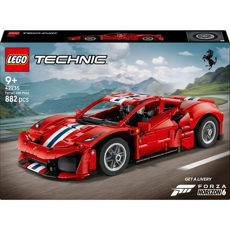 Klocki LEGO Technic Samochód Ferrari 488 Pista 42235