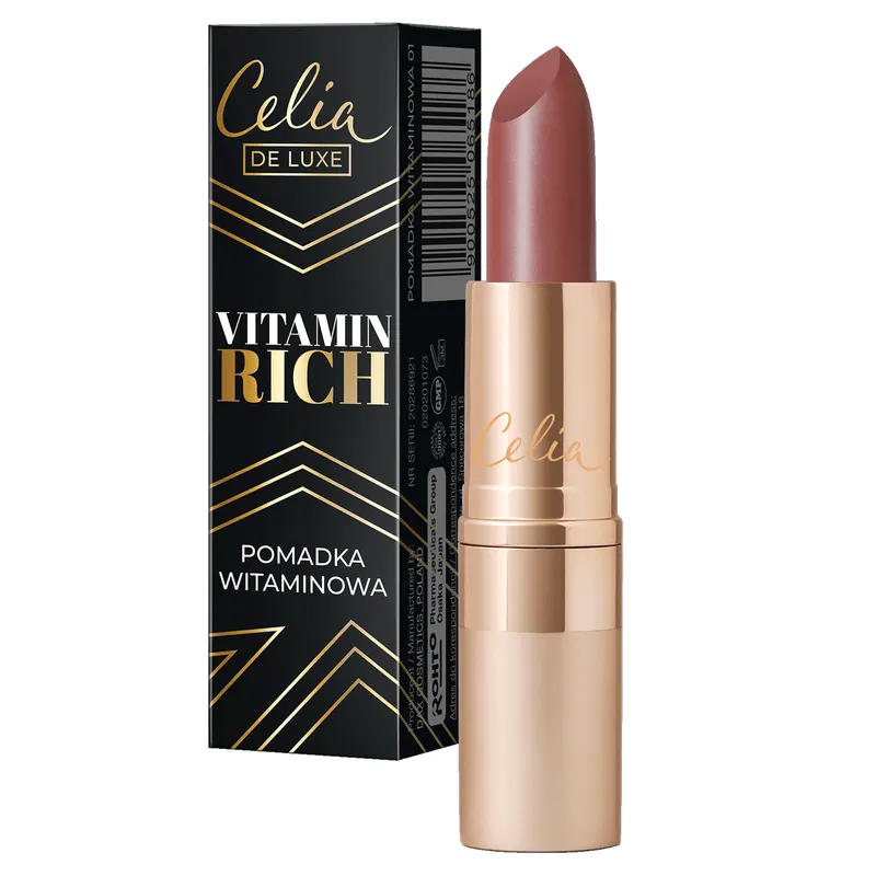 Celia Vitamin Rich Pomadka do ust witaminowa 07 bordowa