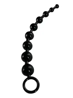 Anal Beads Black 23,5 cm