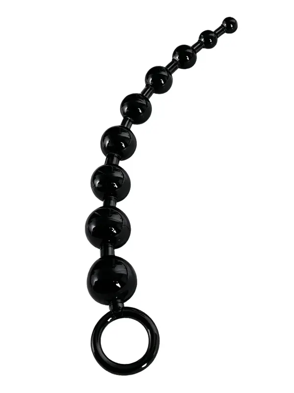 Anal Beads Black 23,5 cm
