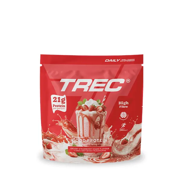 GOOD PROTEIN - Białko z kreatyną - Śmietankowo-truskawkowy - 510 g