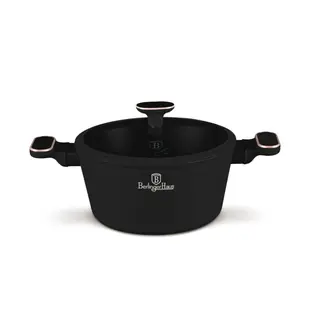 Garnek z pokrywką 24cm BerlingerHaus BH- 8358 | Black Rose Collection