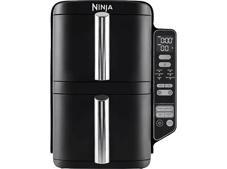 Frytkownica beztłuszczowa Air fryer NINJA Double Stack SL300EU Czarny