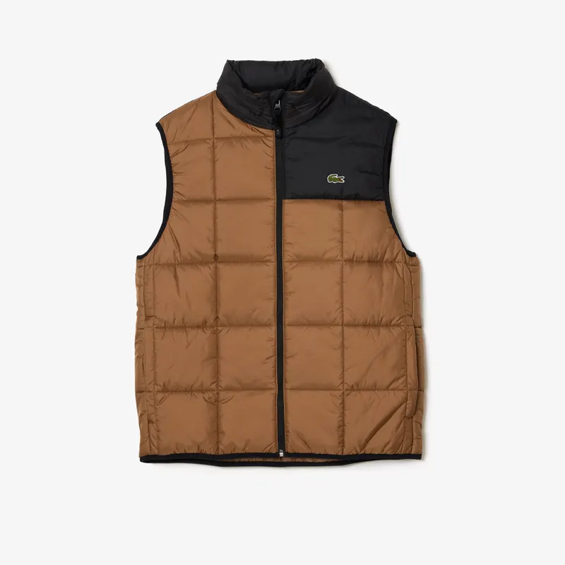 Lacoste Bodywarmer With Packaway Hood Męskie Kolorowy