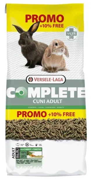 Cuni Adult 8kg + 800g GRATIS Versele-Laga karma granulat królik CUNI ADULT COMPLETE