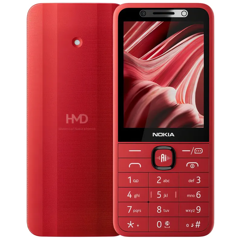 Telefon HMD Nokia 215 4G 2nd Edition Czerwony