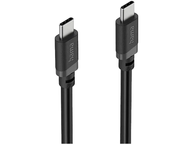Kabel USB-C HAMA 60W 2m Czarny
