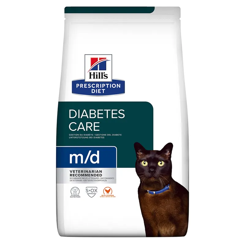 Hill's Prescription Diet m/d Diabetes Care z kurczakiem - 2 x 3 kg