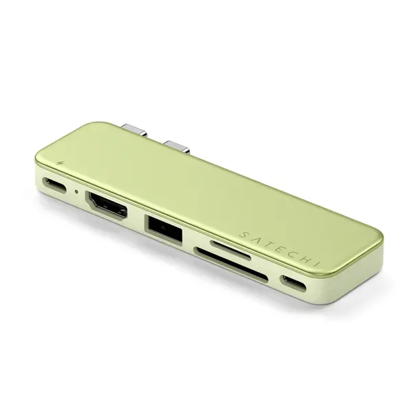 Satechi Hub adapter USB-C, USB-A, HDMI 4K, czytnik micro/SD ,USB-C PD 45W