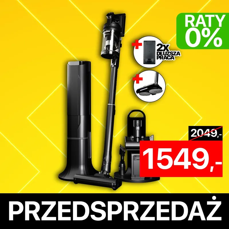 Odkurzacz pionowy z funkcją pary COBBO ULTRA STEAM UV