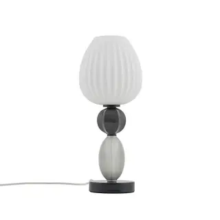 Lampa stołowa CORALS do sypialni szklany klosz ceramika 11978 Nowodvorski