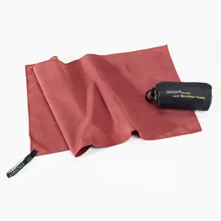 Cocoon Towel Ultralight, ręcznik z mikrofibry, marsala czerwony