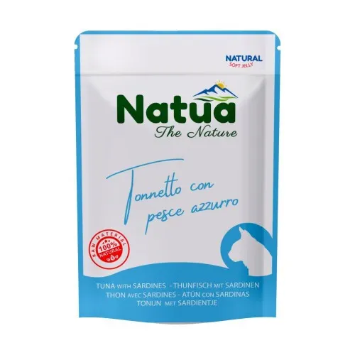 NATUA Tuńczyk z sardynką - mokra karma dla kota - 70g