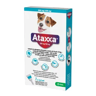 Ataxxa Spot-on dla psów, 4 - 10 kg - 1 ml