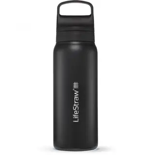 LifeStraw Go 2.0 Stainless Steel Water Filter Bottle 700ml, czarny