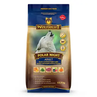 WOLFSBLUT Polar Night Renifer z batatami - sucha karma dla psa - 12,5kg