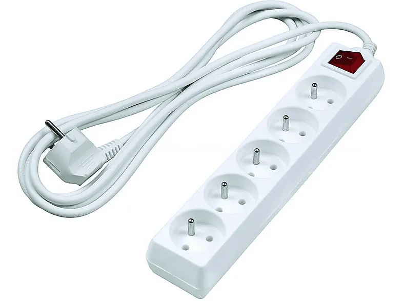 Listwa DPM 5 gniazd z uziemieniem 3m