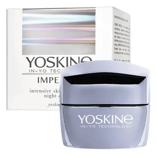 Yoskine Imperial regenerujący krem do twarzy na noc z 2% wyciągiem z jaskółczych gniazd, V-peptydami i kwasem hialuronowym 50 ml