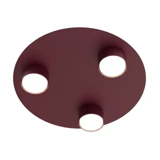 BOLX 3 BURGUNDY