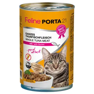 Feline Porta 21, 6 x 400 g - Tuńczyk z surimi