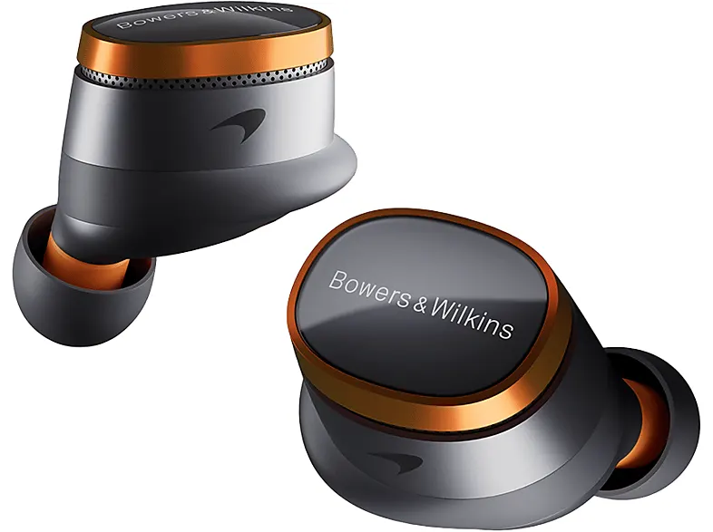 Słuchawki bezprzewodowe (TWS) BOWERS & WILKINS Pi8 McLaren Edition Szaro-pomarańczowy