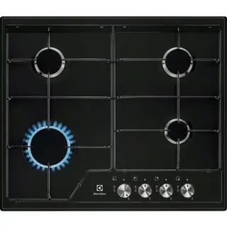 Płyta gazowa ELECTROLUX EGS6424K czarna emalia