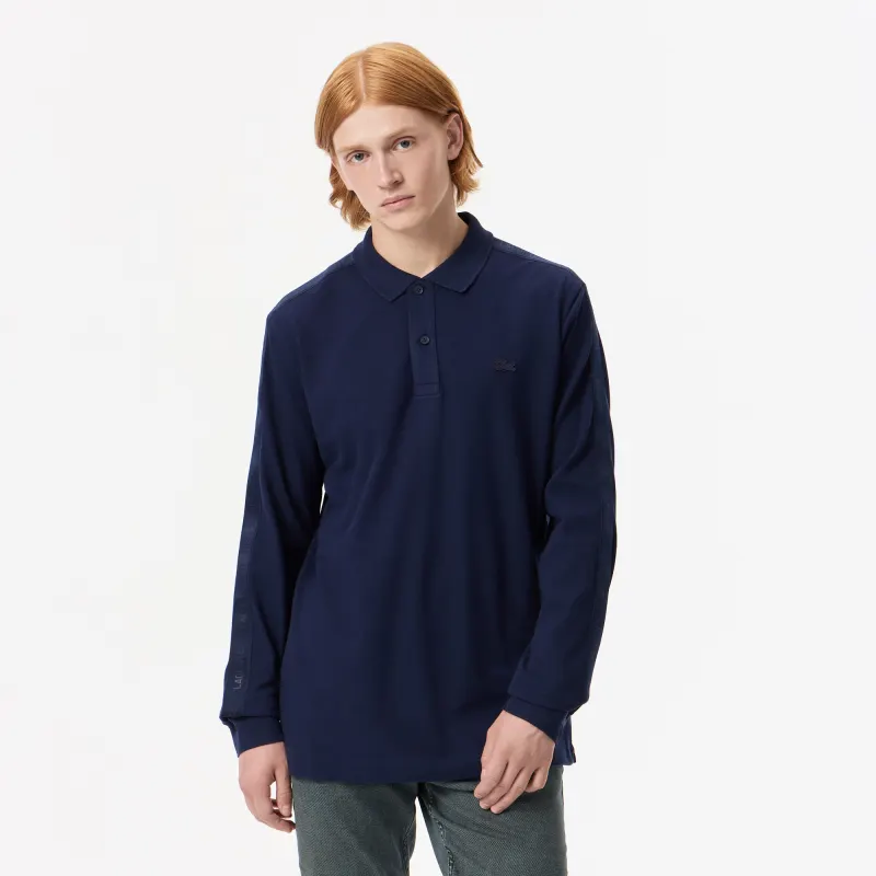 Lacoste Męskie Polo Granatowy