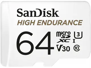 Karta pamięci SANDISK High Endurance microSDXC 64GB SDSQQNR-064G-GN6IA