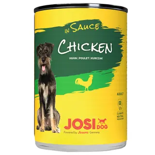 JosiDog w sosie, 12 x 415 g - Kurczak