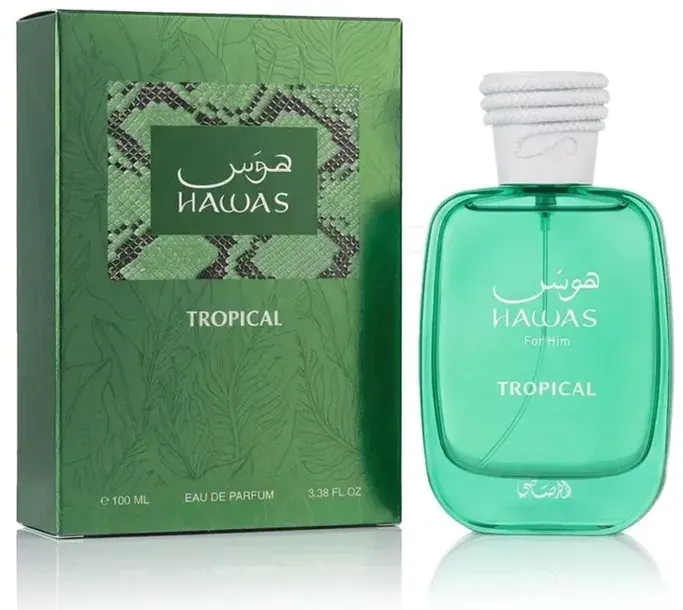  Rasasi Hawas Tropical - Perfumy Arabskie 100ml EDP - Trwały Zapach