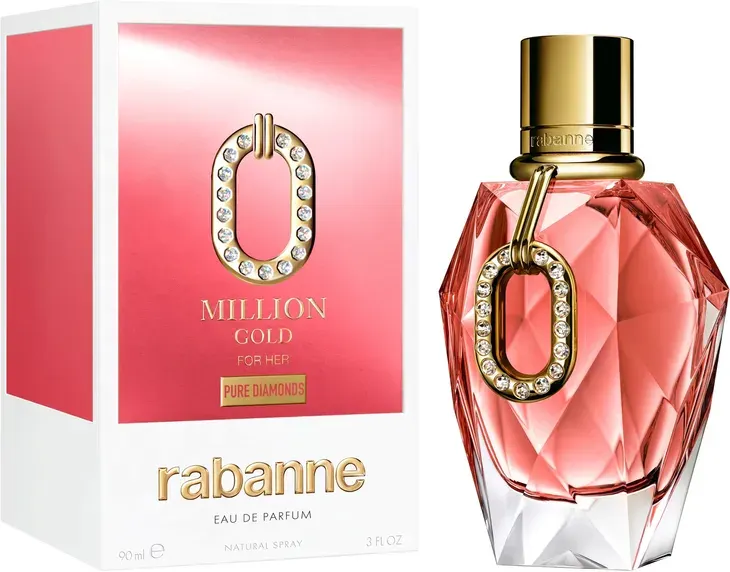 Rabanne Million Gold For Her Pure Diamonds 90ml EDP