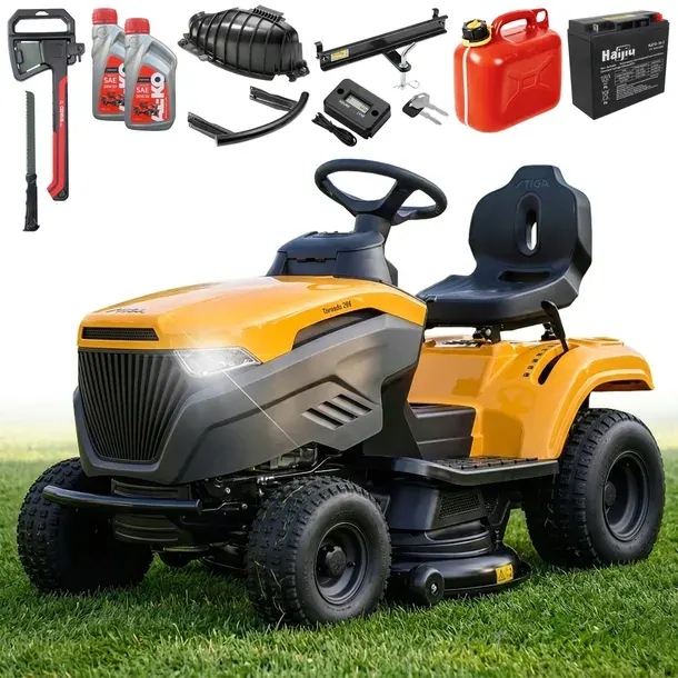 Traktor Kosiarka STIGA Tornado 398 Bez Kosza Pompa Oleju MAX 14 KM 98 cm