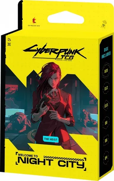 Talia do gry Cyberpunk TCG: WNC - The Heist Starter Deck PREORDER