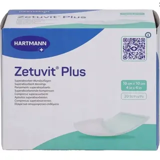 Kompresy wysokochłonne HARTMANN Zetuvit Plus 10 cm x 10 cm 20 sztuk